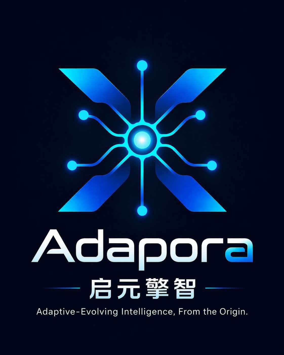 Adapora 启元擎智 Adaptive-Evolving Intelligence, From the Origin.